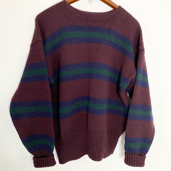 Polo Ralph Lauren striped vintage wool sweater